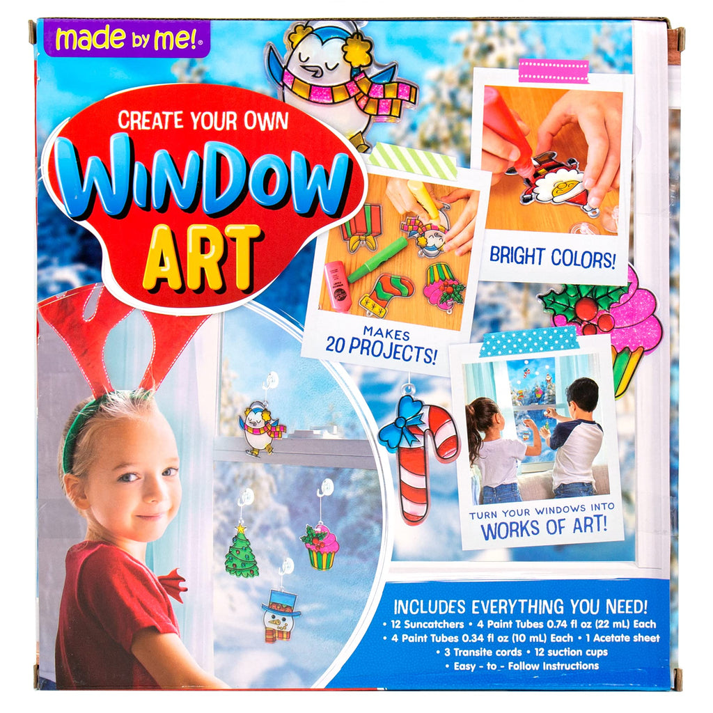 Made By Me Create Your Own Window Art Kit, Halloween Suncatchers