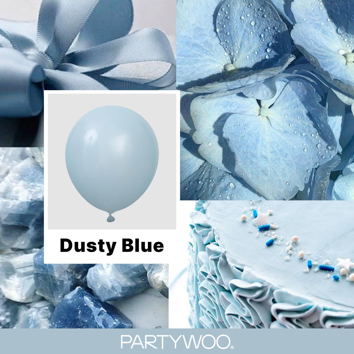 PartyWoo Lavender Balloons 127pcs Light Pastel Purple Lilac Different Sizes