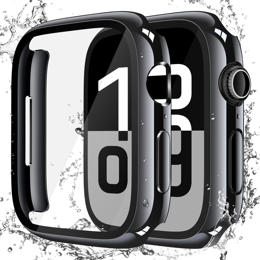 Misxi 2-Pack Waterproof Case for 41mm Apple Watch Series 9/8/7