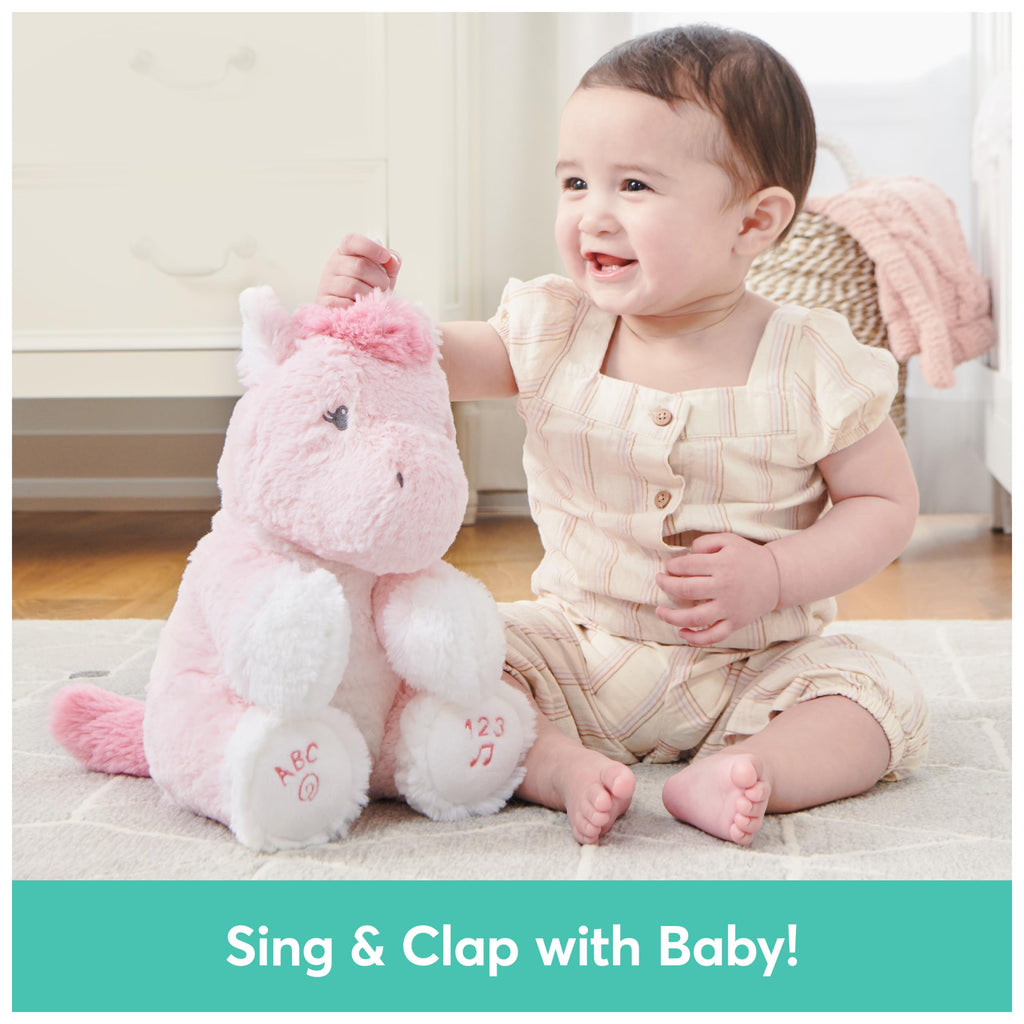 GUND Baby Peeki Puppy 12-Inch Interactive Animated Musical Plush for Babies