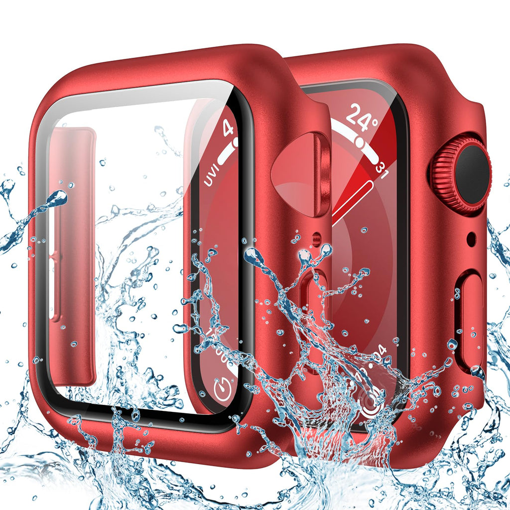 Goton IP67 Waterproof Case with Glass for Apple Watch Series 11/10 46mm