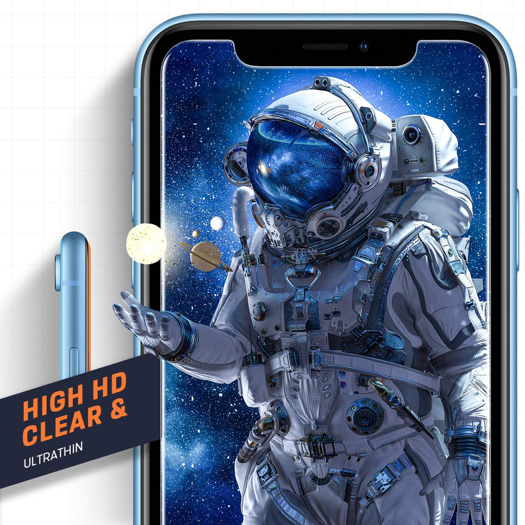 Mkeke Screen Protector for iPhone 17 Pro, 3 Pack 9H+ Tempered Glass