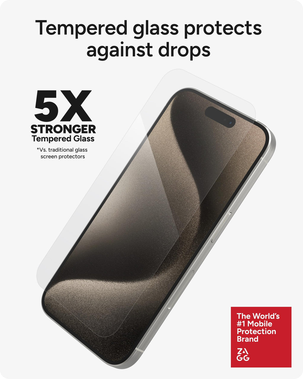 ZAGG Glass Elite Screen Protector for Apple iPhone 11 Pro Max and Xs Max