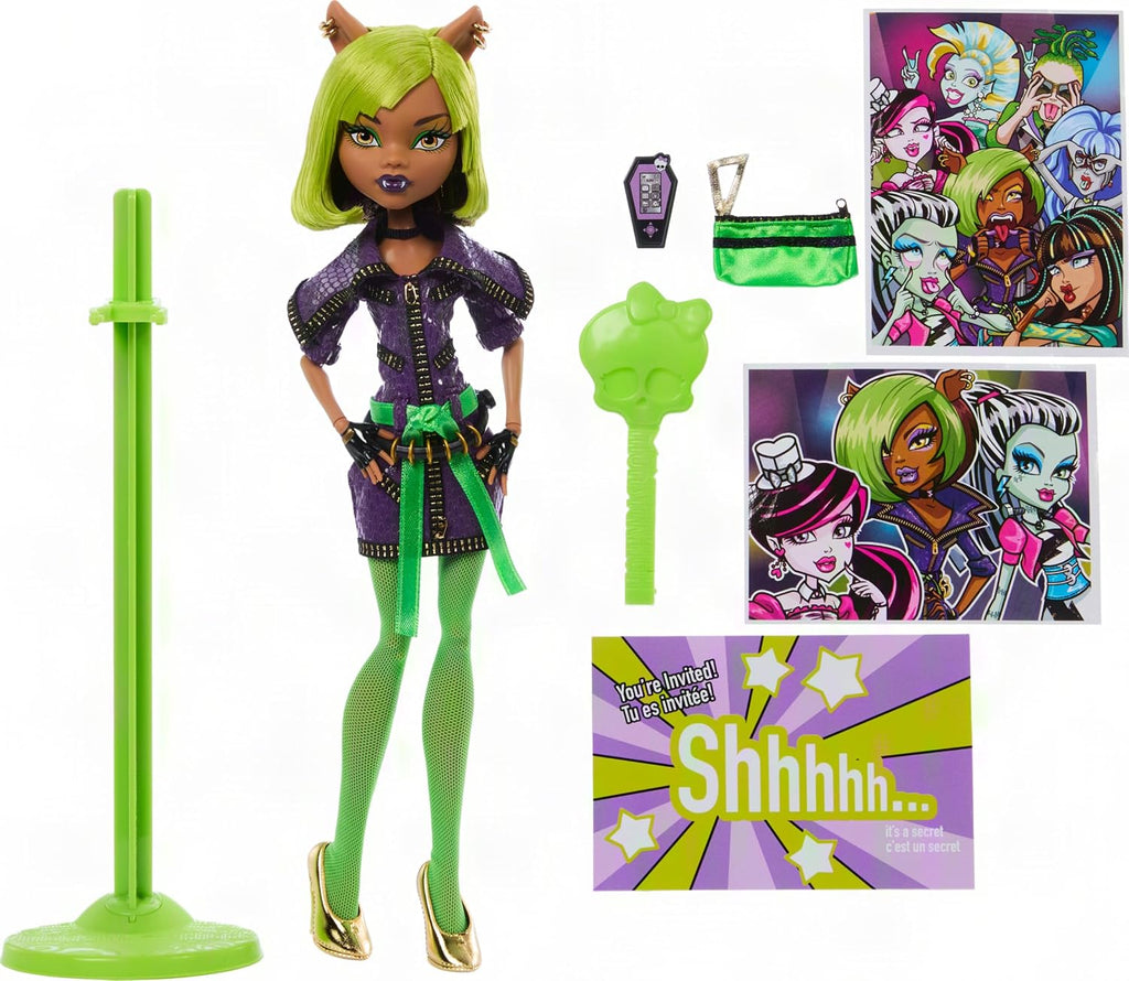 Monster High Dawn of the Dance Clawdeen Wolf Reproduction Doll