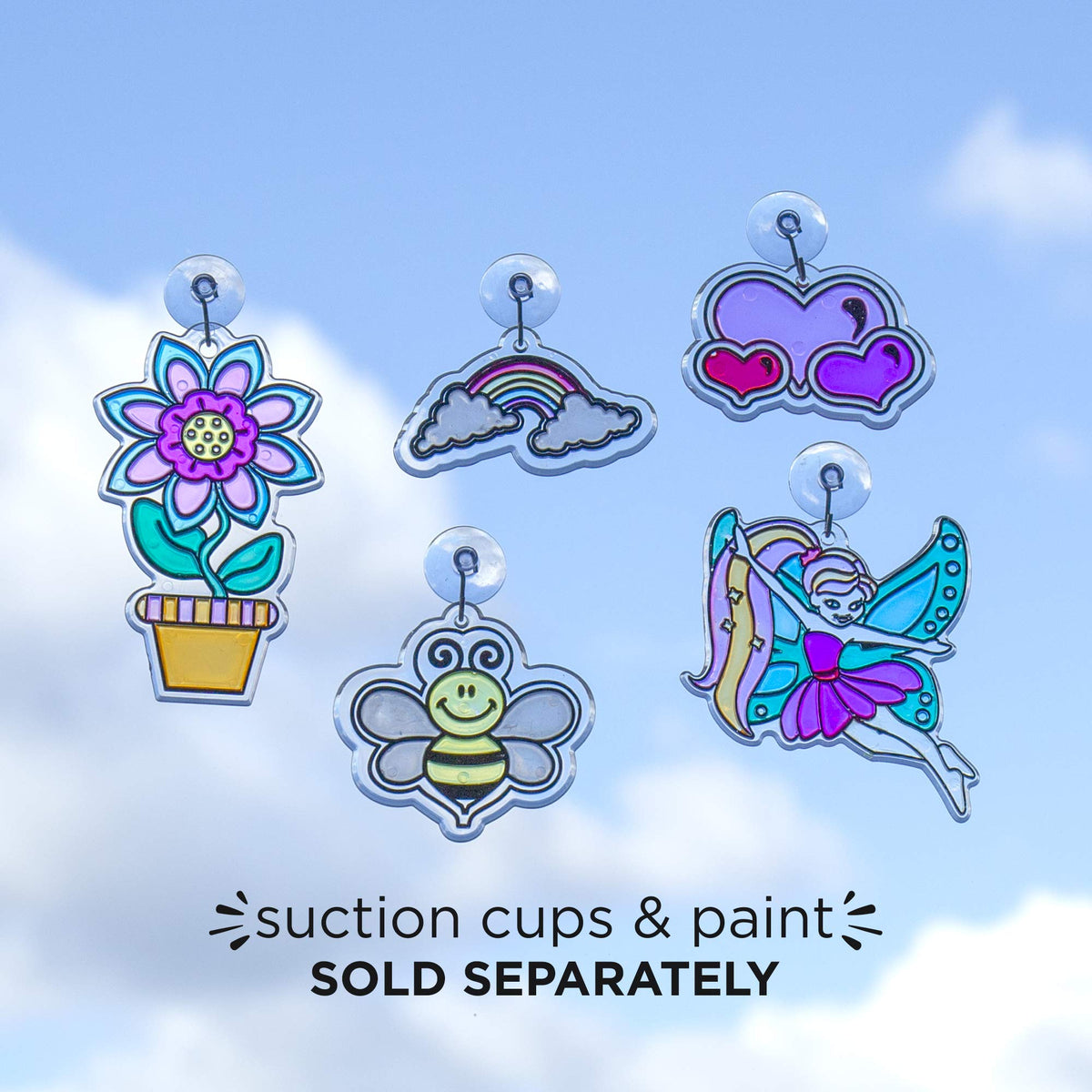 Made By Me Create Your Own Window Art Kit, Halloween Suncatchers