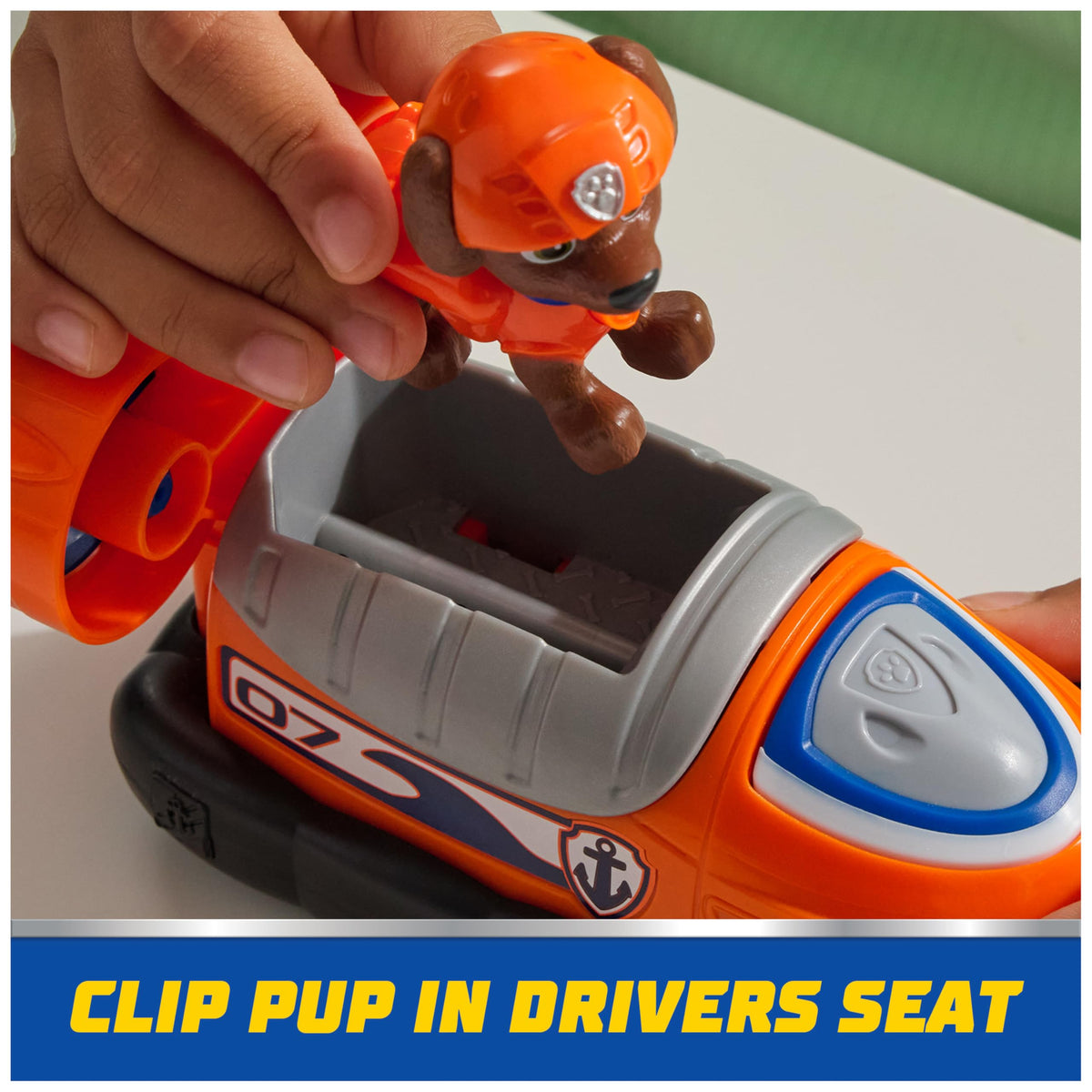 Paw Patrol, Rubble’s Bulldozer Toy Truck with Collectible Action Figure
