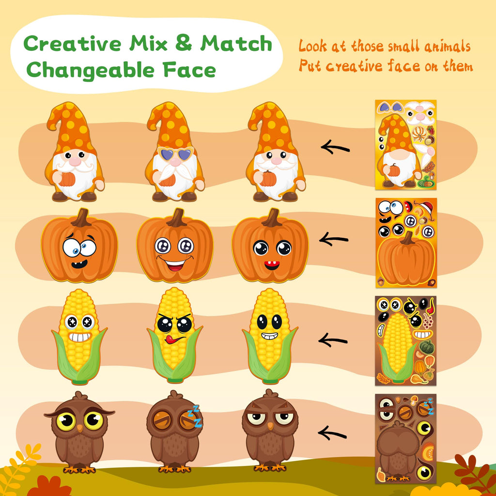 Stickers for Kids Toddler Party Favors Crafts - 48 Sheets