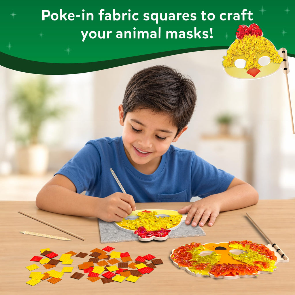 Skillmatics Poke-in Art – Disney Princesses, Wood Craft Kit, Gift for Kids