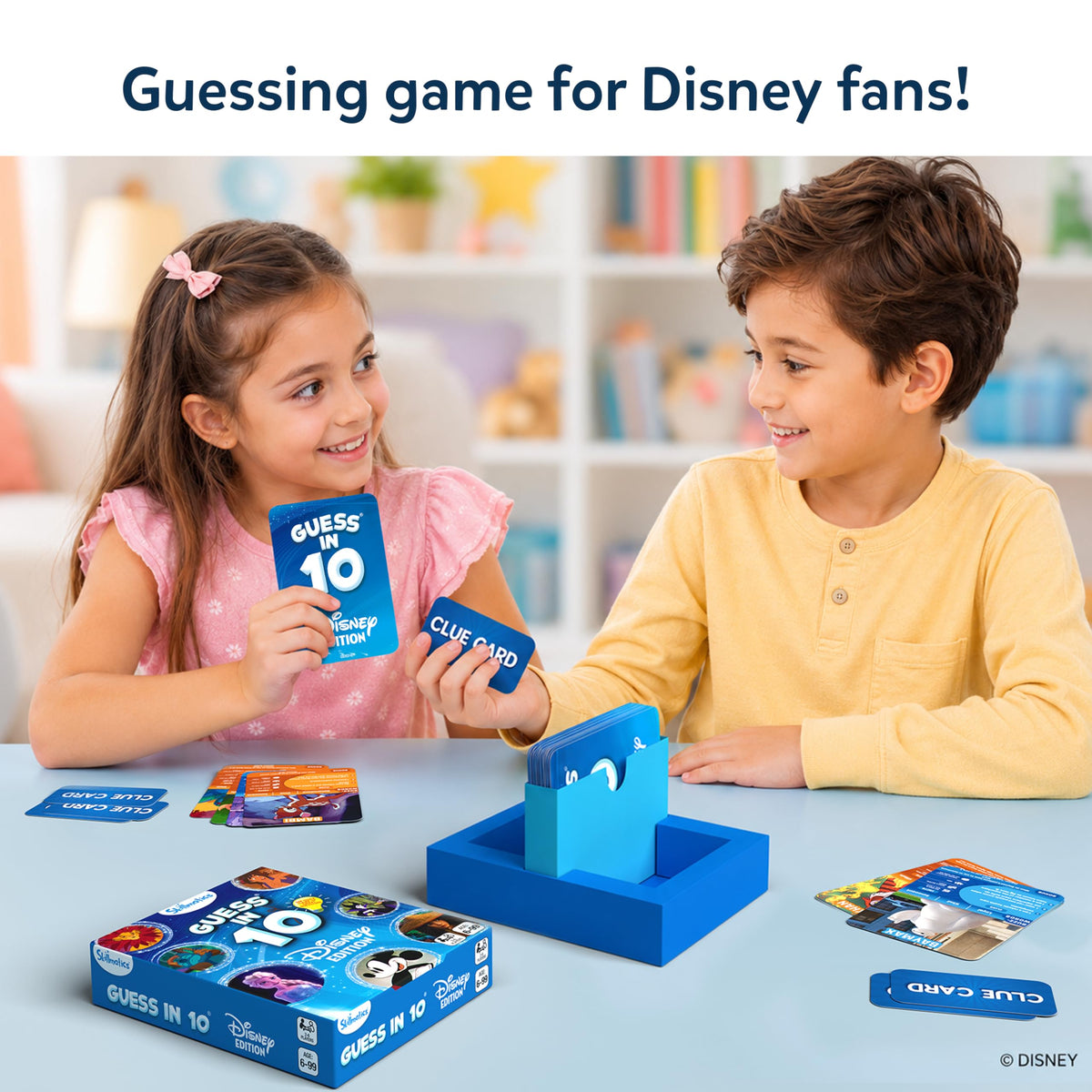 Skillmatics Guess in 10 Card Game Disney Princess – Gift for Preschool Kids