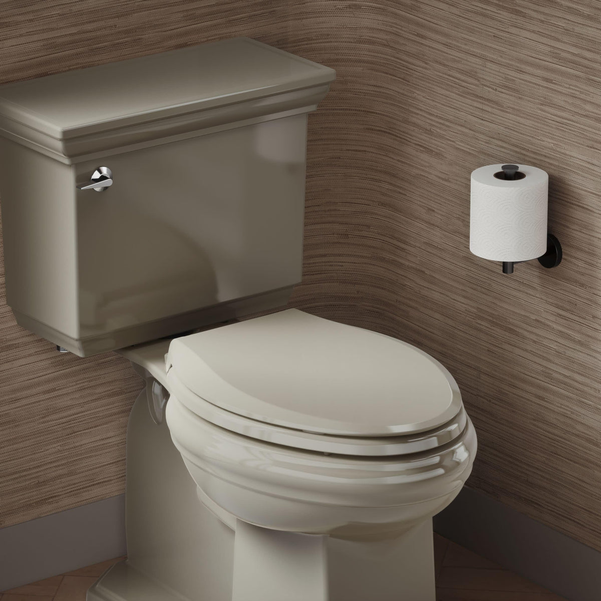 KOHLER CACHET® Nightlight Soft Close Toilet Seat Elongated, ReadyLatch®, Grip-Tight Hardware, White