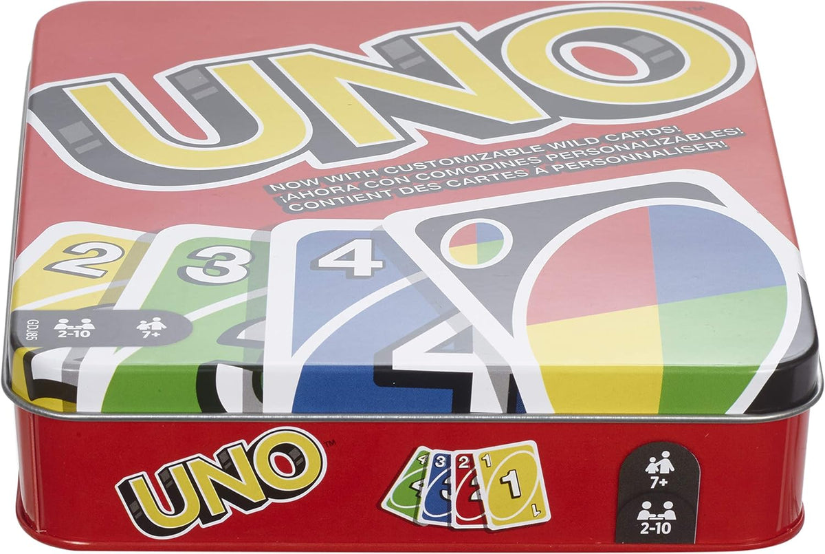 Mattel Games UNO Card Game, Ages 7+, 2-10 Players