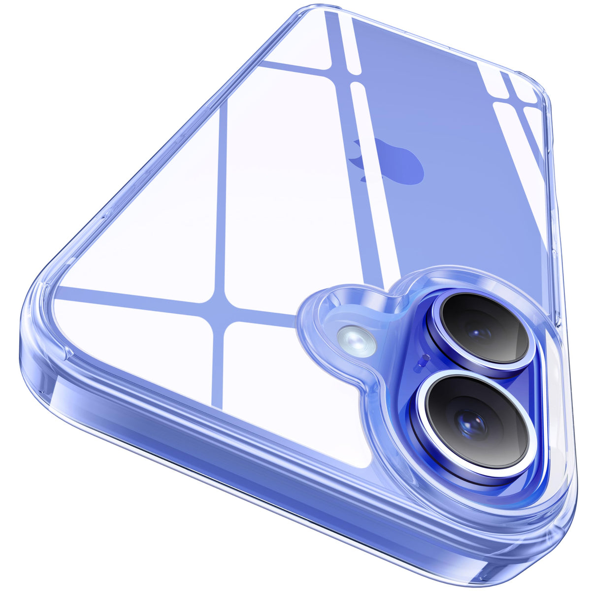 CASEKOO for iPhone 16 Smooth Crystal Clear Case, Patented Anti-Yellow