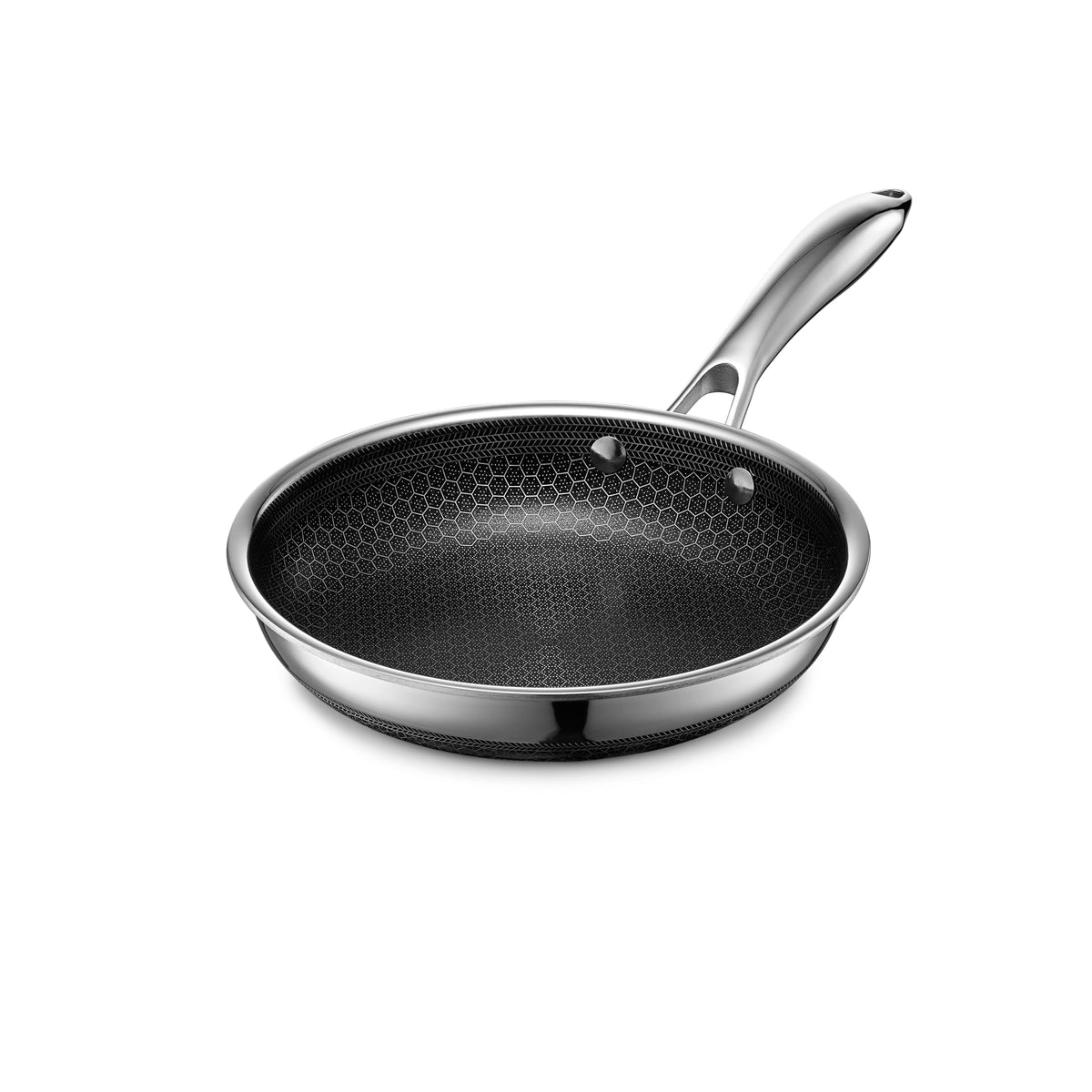 HexClad 10" Hybrid Nonstick Frying Pan, Dishwasher & Induction Safe