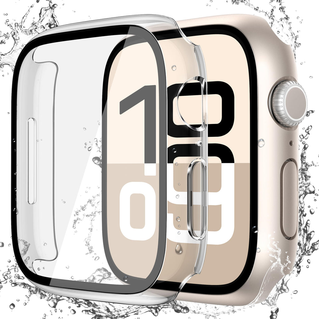 Misxi 2-Pack Waterproof Case for 41mm Apple Watch Series 9/8/7