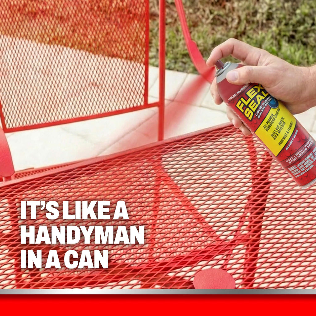 Flex Seal Spray Rubber Sealant Coating, Waterproof, Clear, 17 oz, 2-Pack
