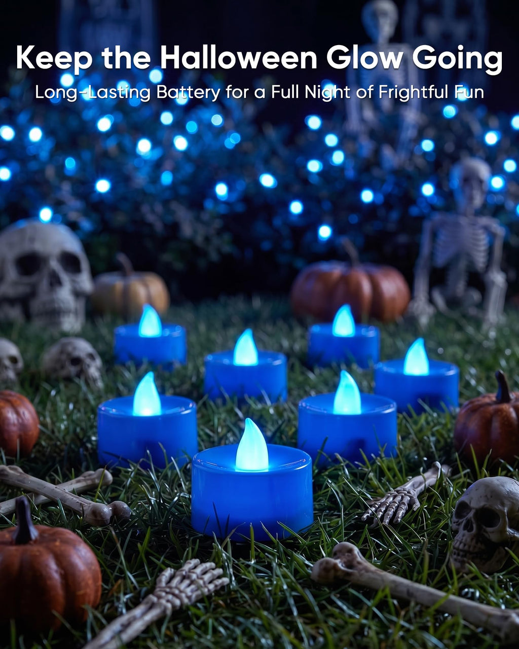 Homemory 24-Pack Remote Flameless LED Battery Tea Light Candles, 400+Hrs