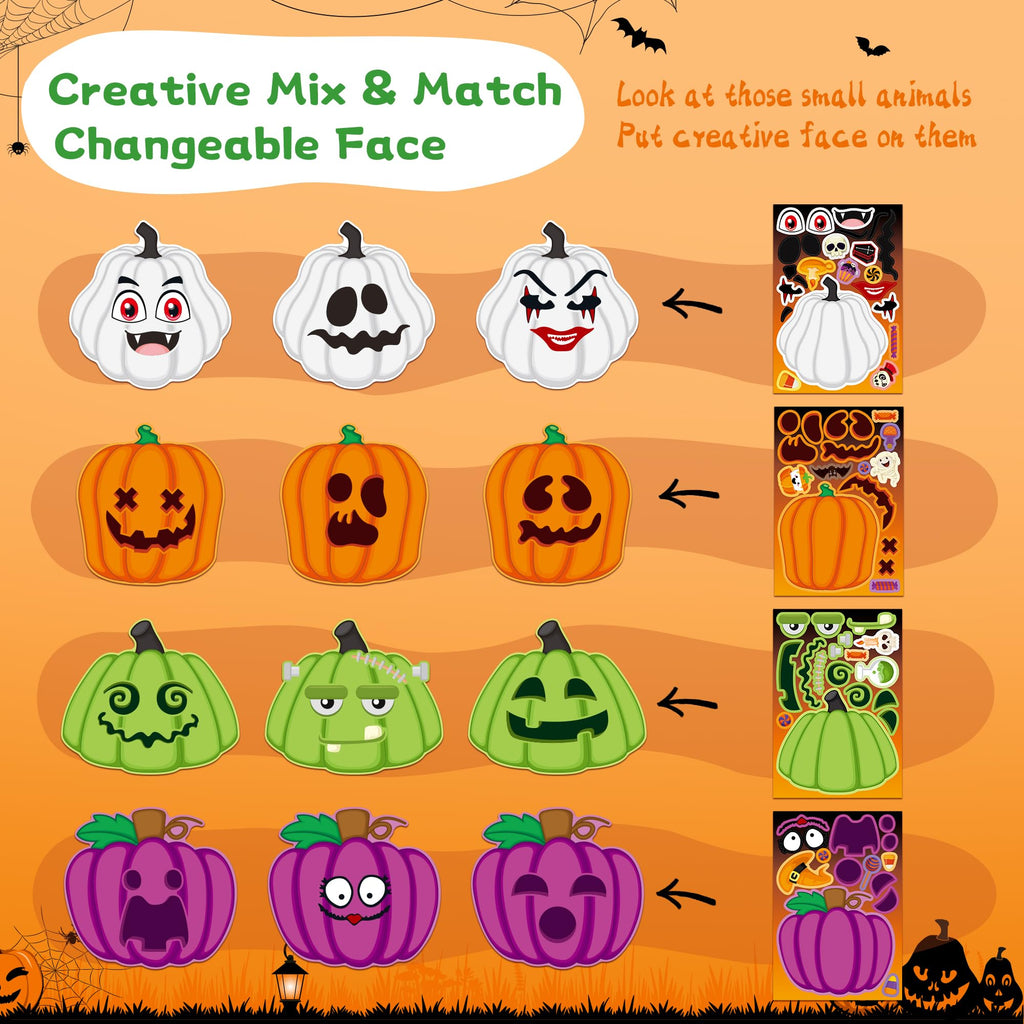 Stickers for Kids Toddler Party Favors Crafts - 48 Sheets