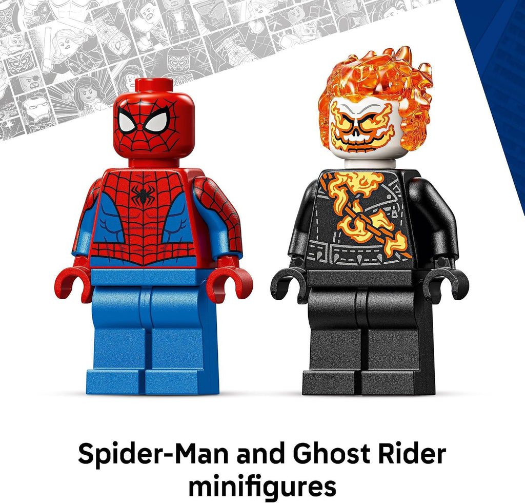 LEGO Marvel Spider-Man vs. Ghost Rider Motorcycle 76335