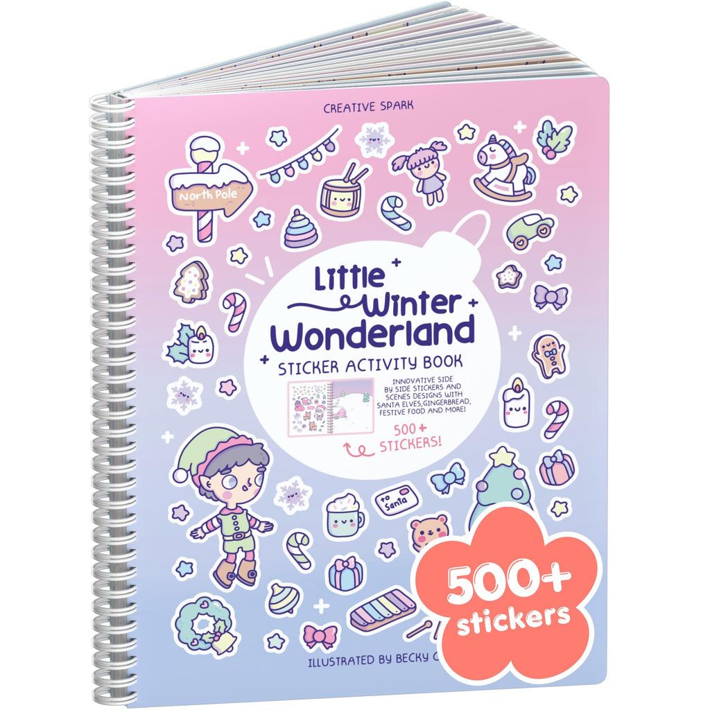 Cupkin Animal Habitats Sticker Book | 12 Coloring & Activity, 500+ Stickers