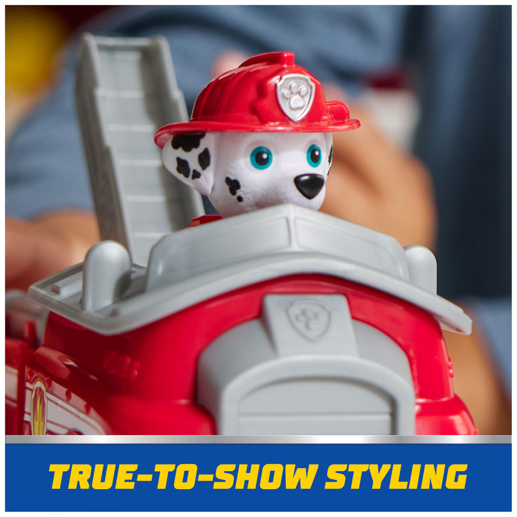 Paw Patrol, Rubble’s Bulldozer Toy Truck with Collectible Action Figure
