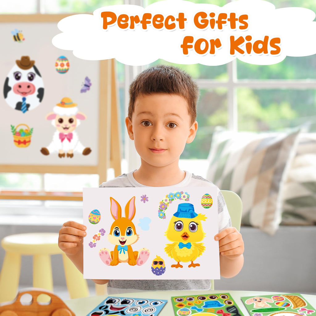 Stickers for Kids Toddler Party Favors Crafts - 48 Sheets