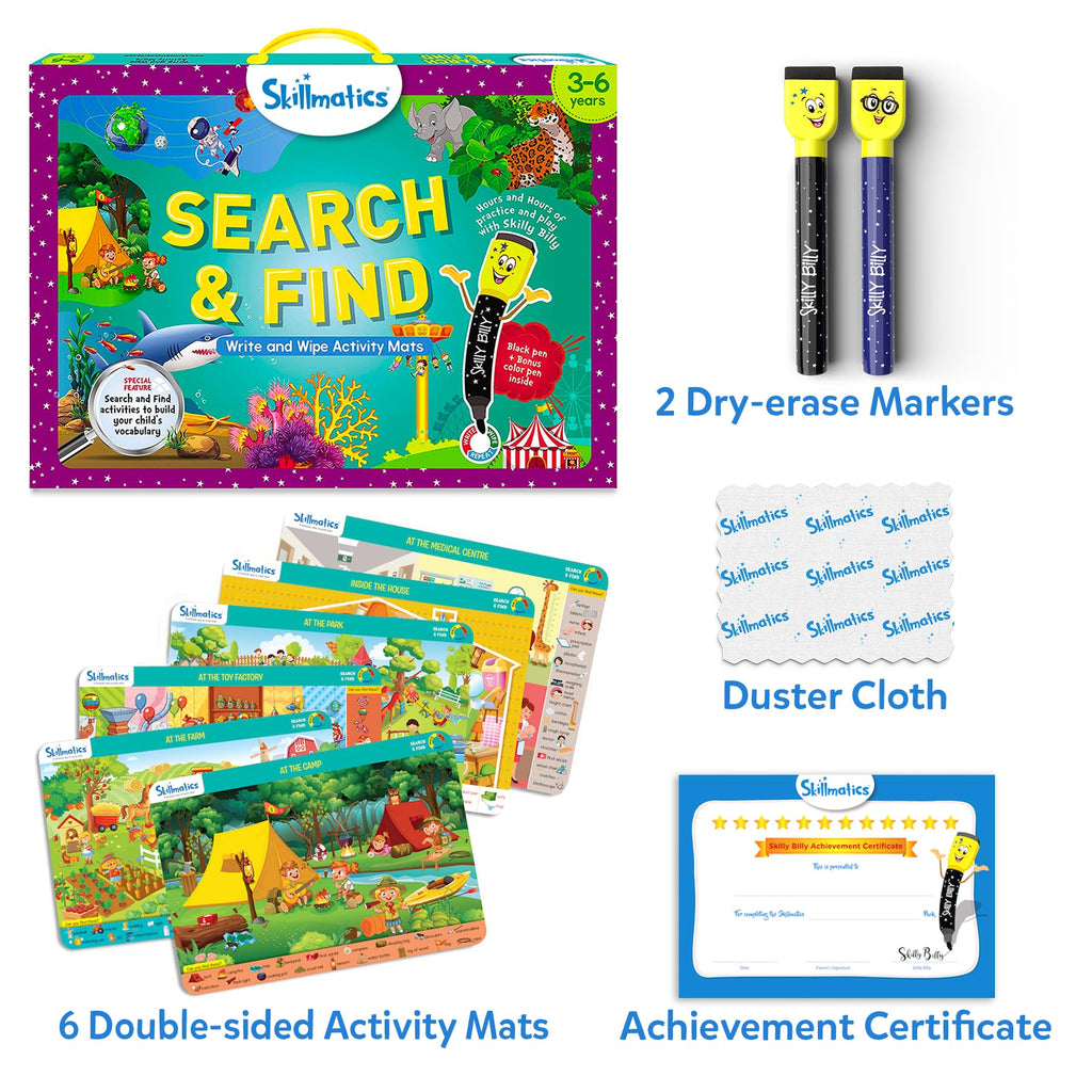 Skillmatics Search and Find – PAW Patrol, Preschool Activity, Gift for Kids