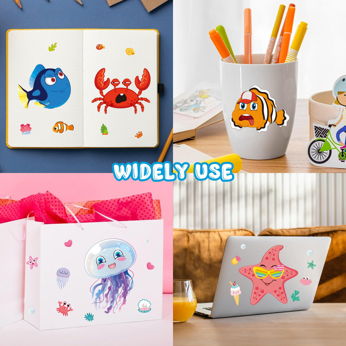 Stickers for Kids Toddler Party Favors Crafts - 48 Sheets