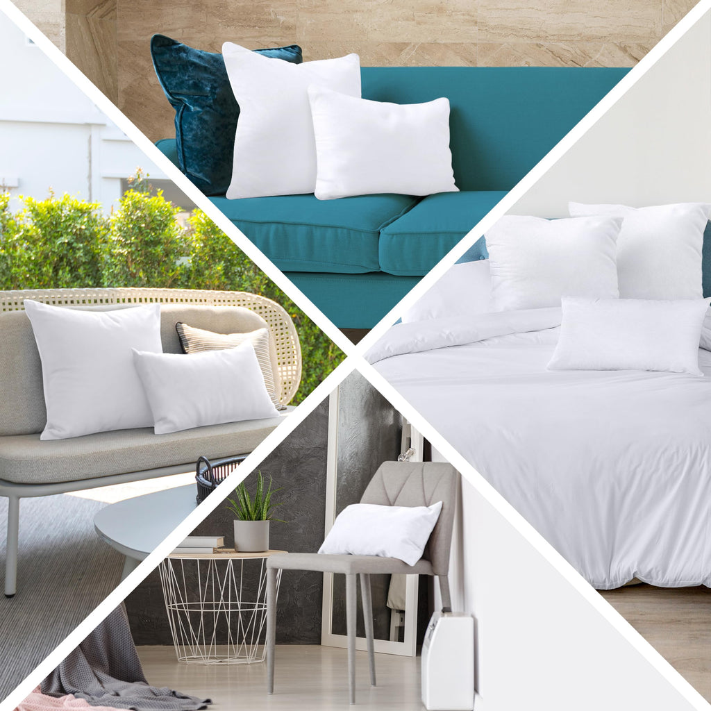 Utopia Bedding Throw Pillows, 12x20 Pillow Inserts, Pack of 1, White