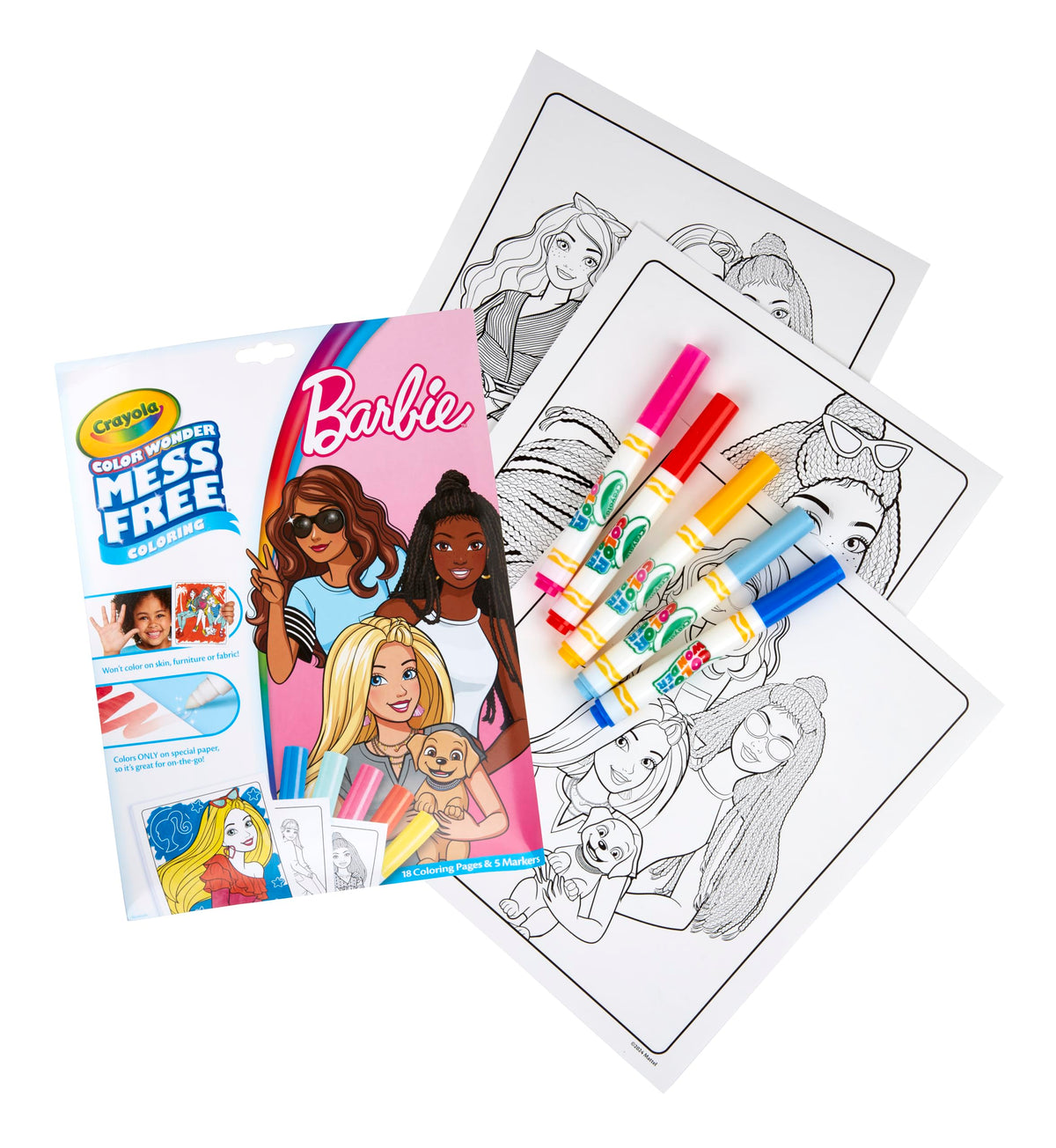 Crayola Color Wonder Mess Free Coloring Activity Set (30+ Pcs)