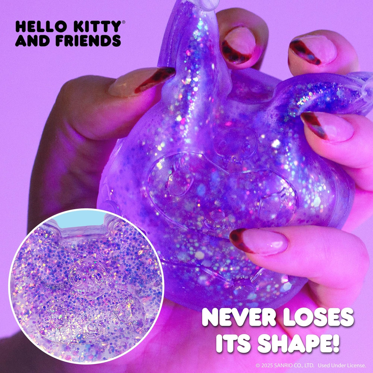 Horizon Group USA Slimygloop Gelli Gels, Patrick Pink