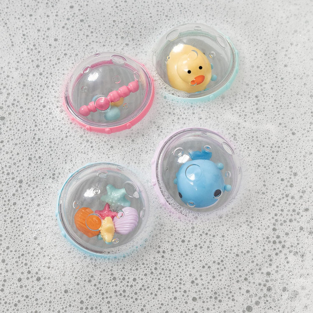 Munchkin® Float & Play Bubbles™ Baby Bath Toys, 4 Count