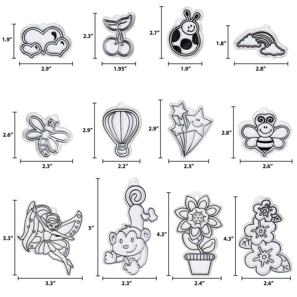Made By Me Create Your Own Window Art Kit, Halloween Suncatchers