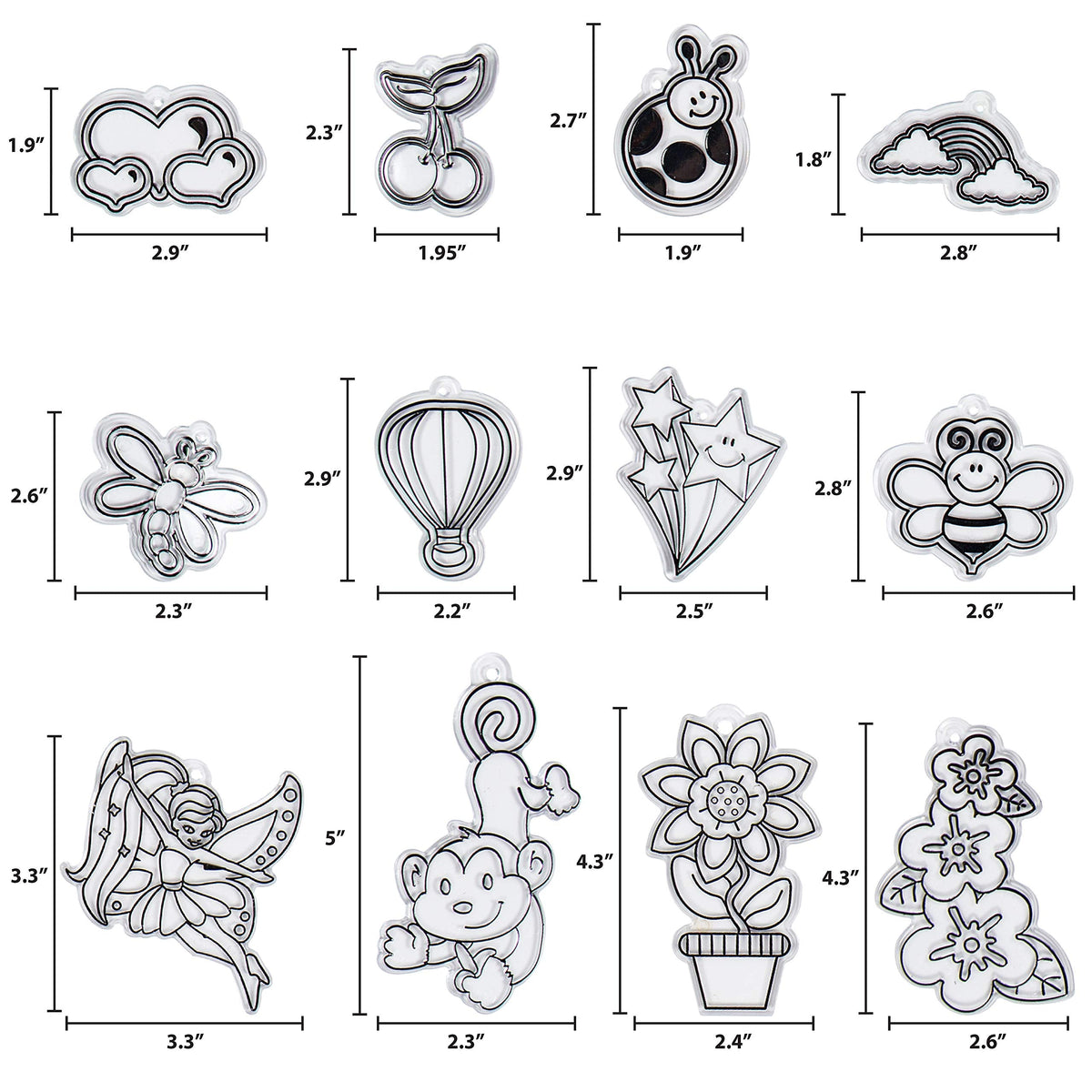 Made By Me Create Your Own Window Art Kit, Halloween Suncatchers