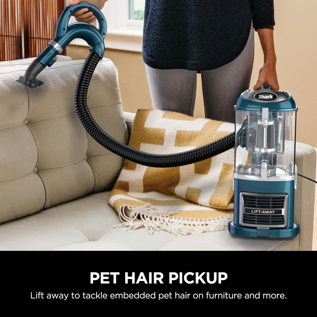 Shark Navigator Lift-Away Vacuum, HEPA, Carpet and Pet Hair, Blue, NV360