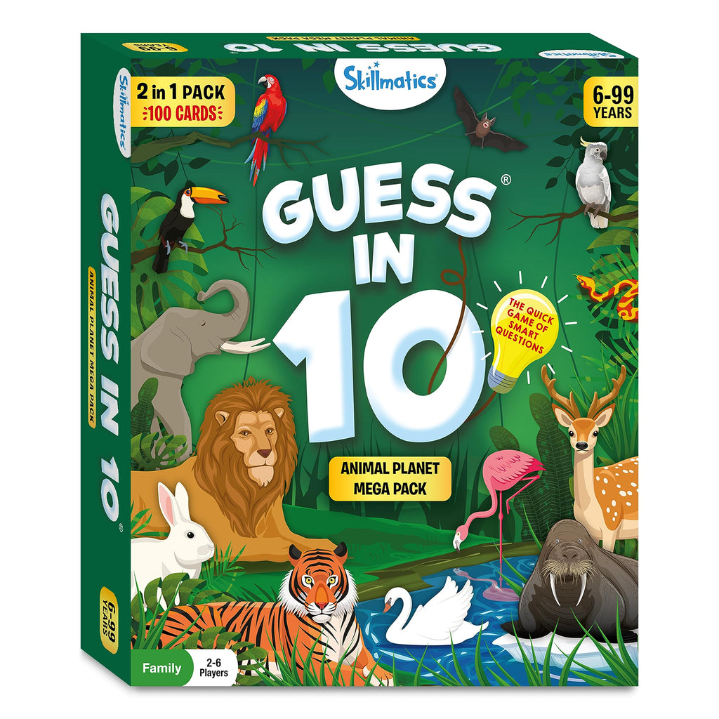 Skillmatics Guess in 10 Card Game Disney Princess – Gift for Preschool Kids