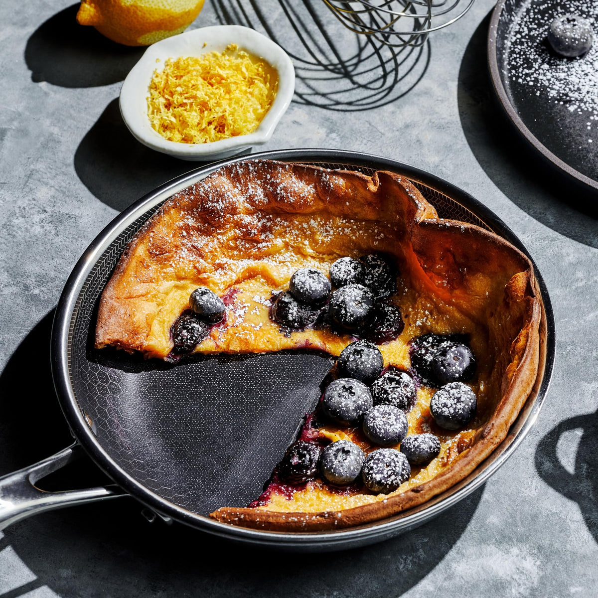 HexClad 10" Hybrid Nonstick Frying Pan, Dishwasher & Induction Safe