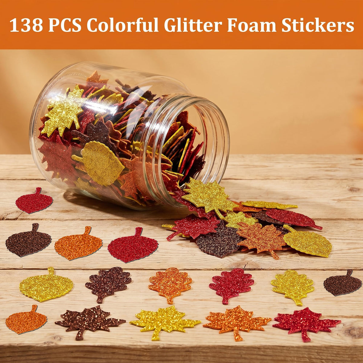 OHOME Halloween Party Favors - 36 Pack DIY Pumpkin Face Stickers for Kids - Halloween Games Toys Gifts Crafts Treats Accessories - Trick-or-Treat Pumpkin Decorations Activities Party Supplies