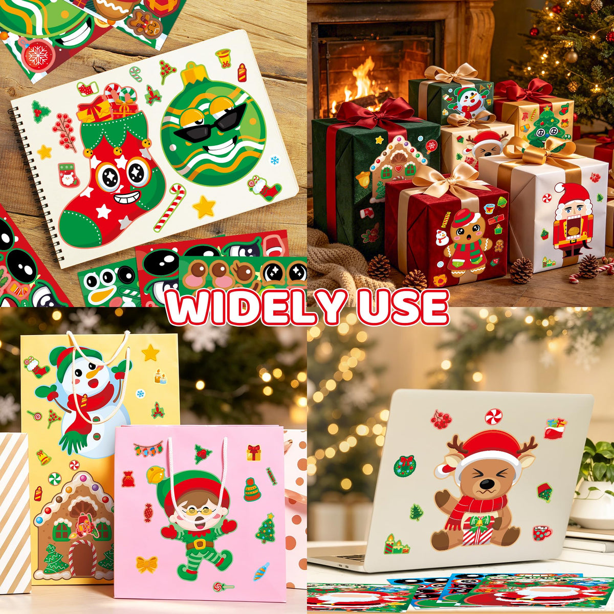 Stickers for Kids Toddler Party Favors Crafts - 48 Sheets