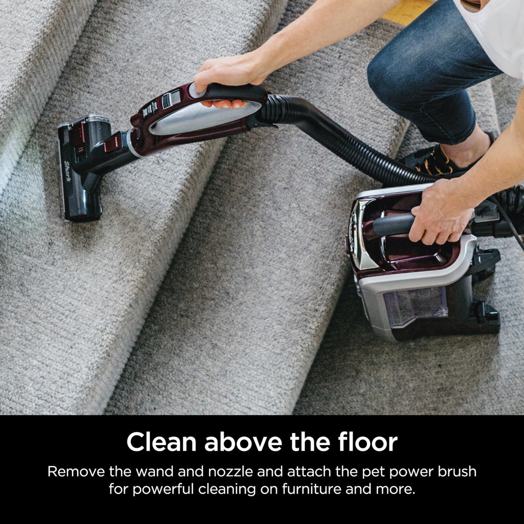 Shark Navigator Lift-Away Vacuum, HEPA, Carpet and Pet Hair, Blue, NV360