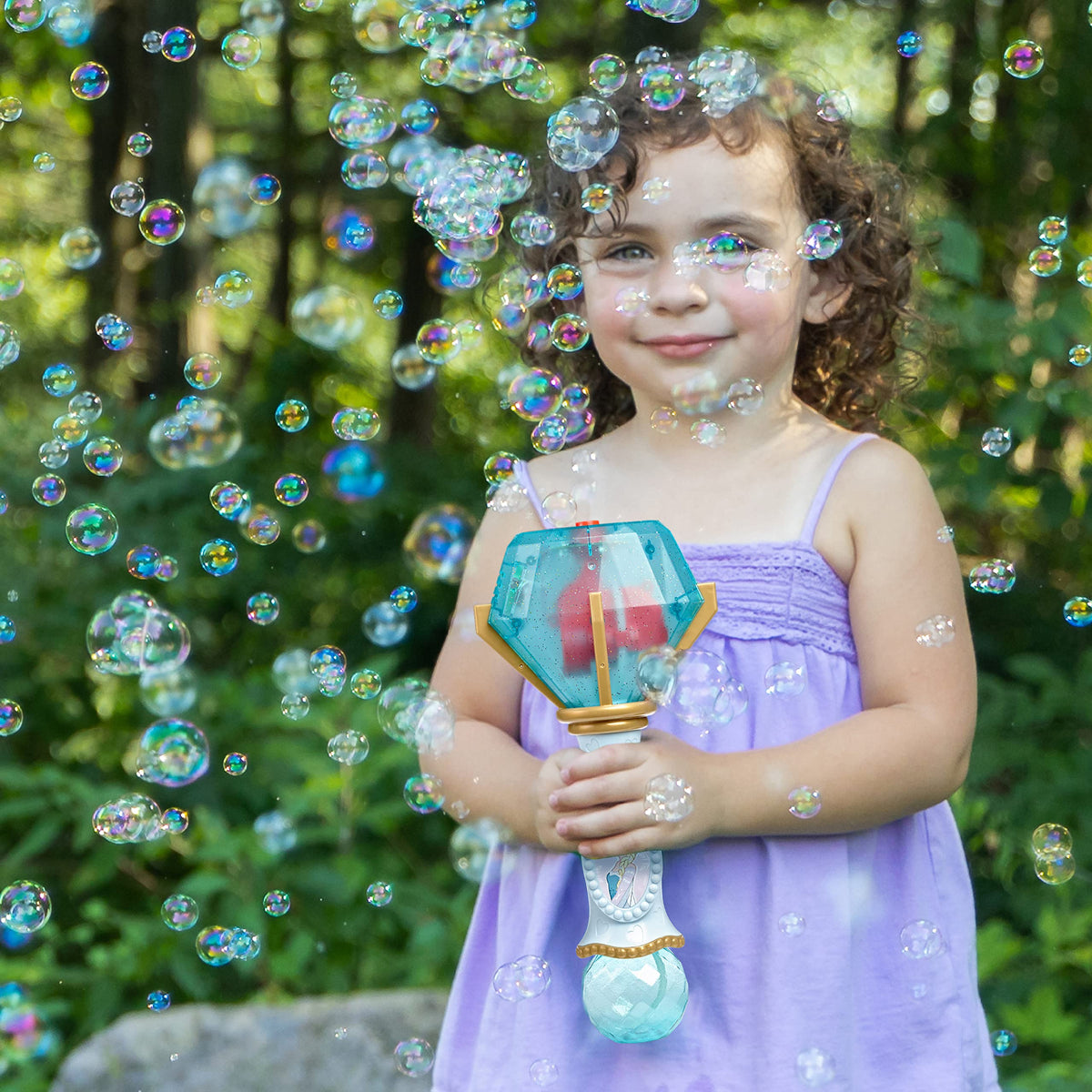 Little Kids Paw Patrol Marshall Light and Sound Musical Bubble Wand, Includes Bubble Solution