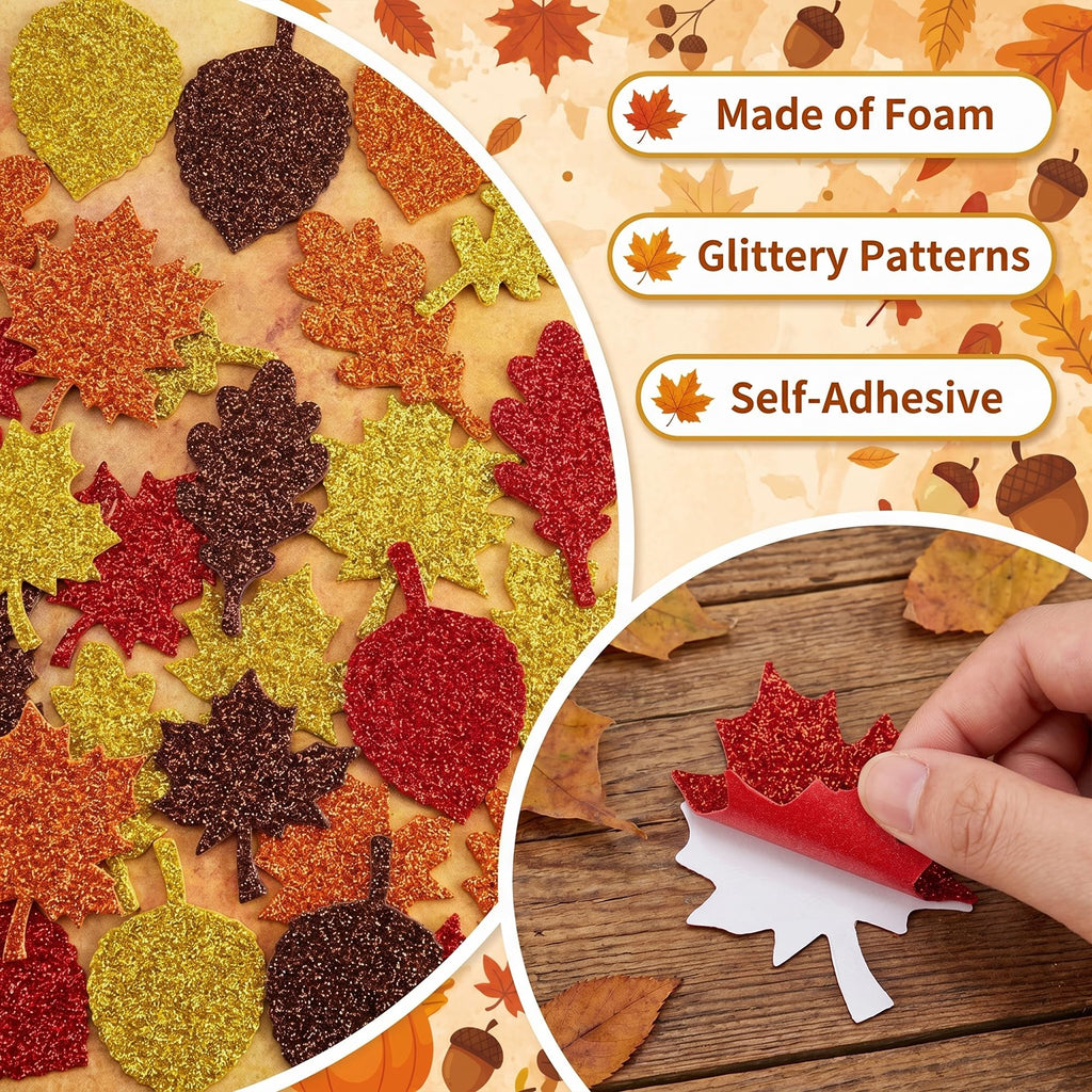 OHOME Halloween Party Favors - 36 Pack DIY Pumpkin Face Stickers for Kids - Halloween Games Toys Gifts Crafts Treats Accessories - Trick-or-Treat Pumpkin Decorations Activities Party Supplies