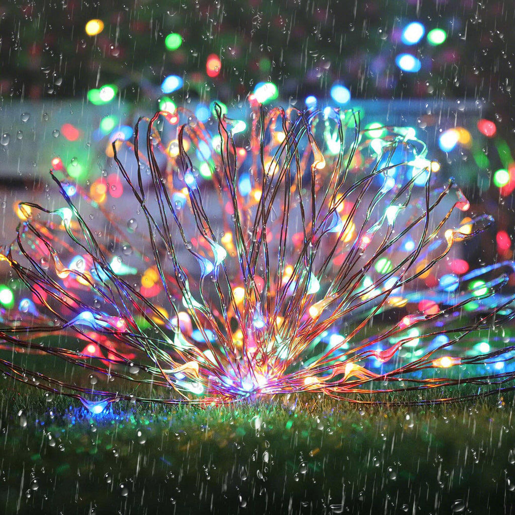 Joomer Solar Fairy Lights, 2-Pack Total 80FT 240LED String Lights, White