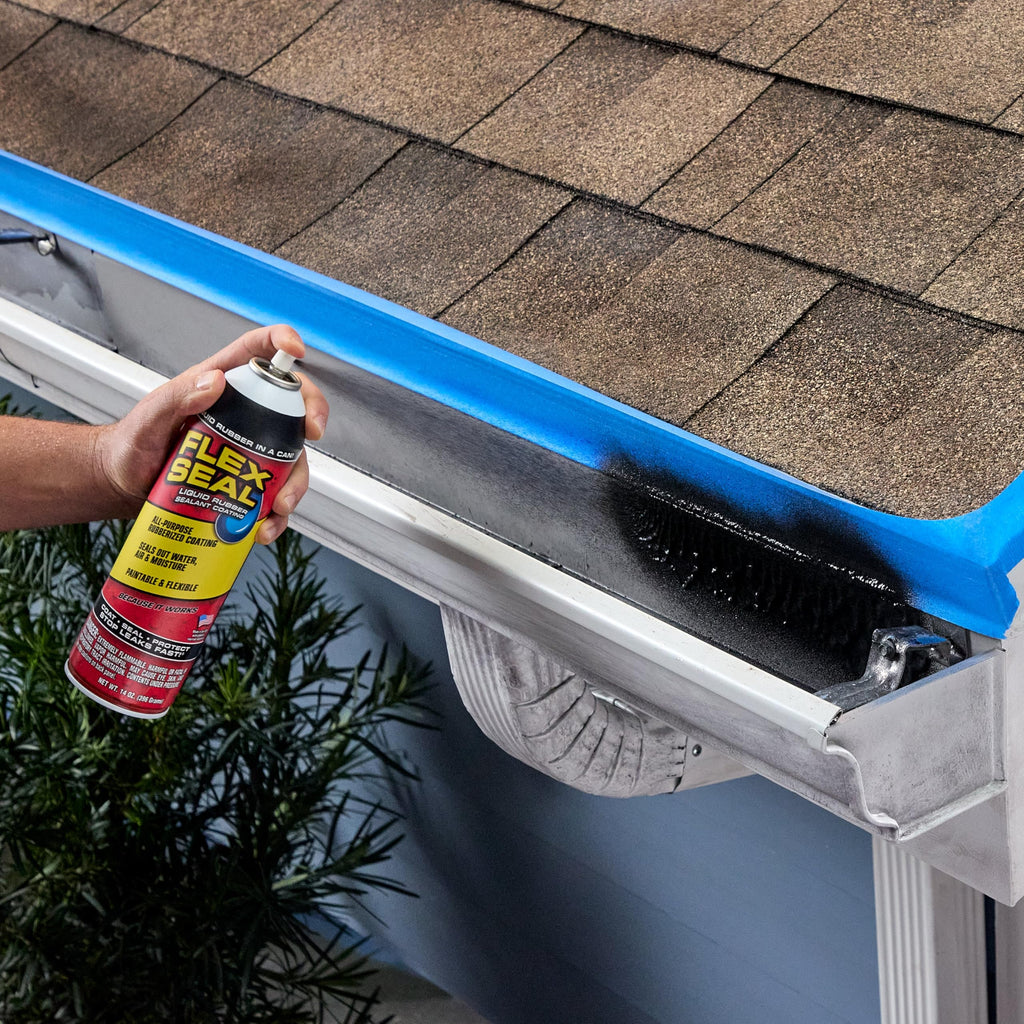 Flex Seal Spray Rubber Sealant Coating, Waterproof, Clear, 17 oz, 2-Pack