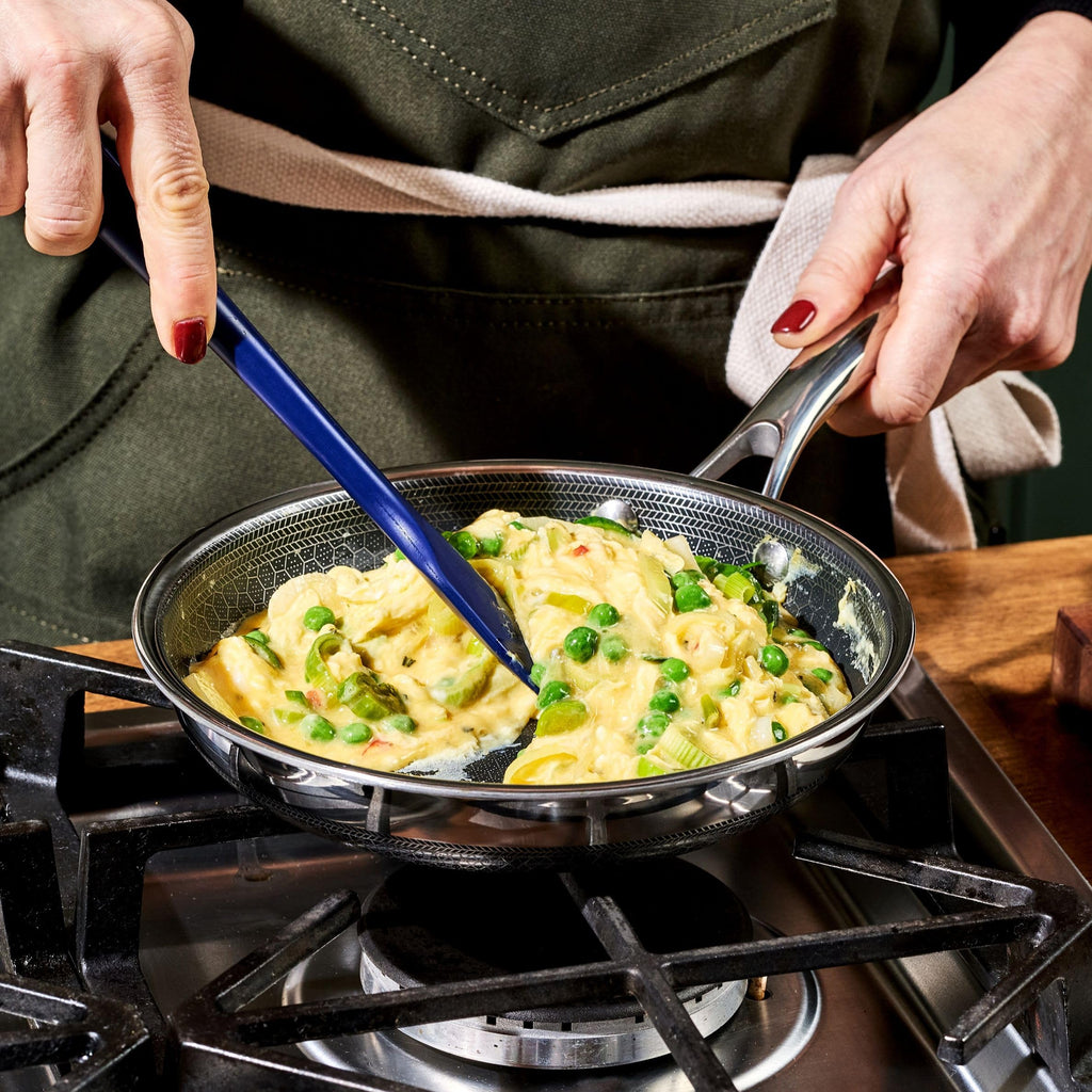 HexClad 10" Hybrid Nonstick Frying Pan, Dishwasher & Induction Safe